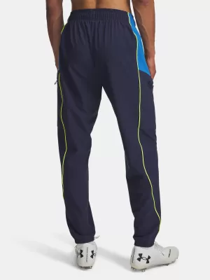 Pantaloni sport pentru bărbați UNDER ARMOUR M CHALLENGER WARM-UP PN 6004046-403 ALBASTRU