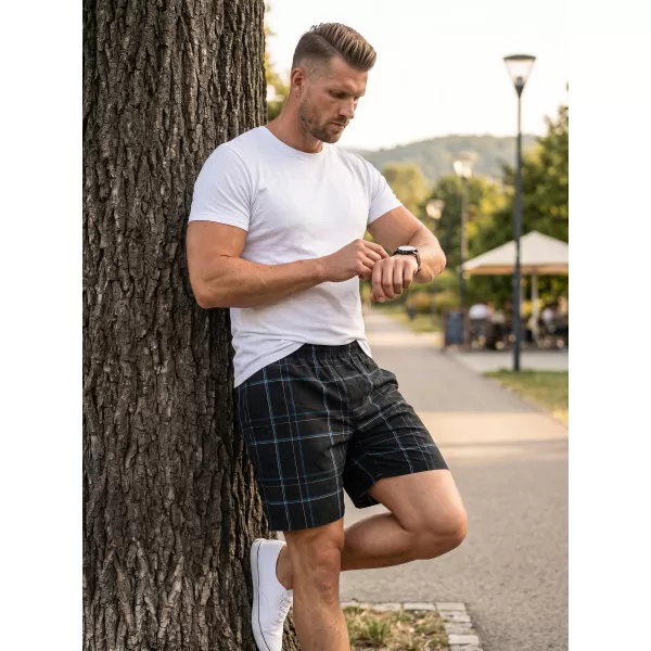  Pantaloni scurți pentru bărbați SAM 73 MS 712 NEGRU 