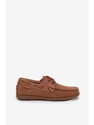 Pantofi bărbați BIG STAR RR174162 CAMEL Pantofi Big Star