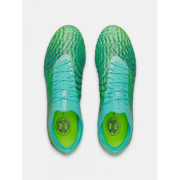  Cizme de fotbal pentru bărbați UNDER ARMOUR MAGNETICO ELITE 5 FG 6000544-331 VERDE 