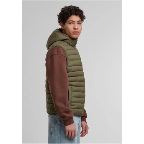  Vesta pentru bărbați URBAN CLASSICS TB8020 MĂSLINE ÎNCHISE 
