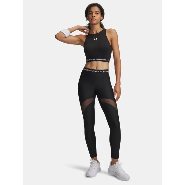  Jambiere de damă UNDER ARMOUR HEATGEAR MESH LEGGING NEGRU 