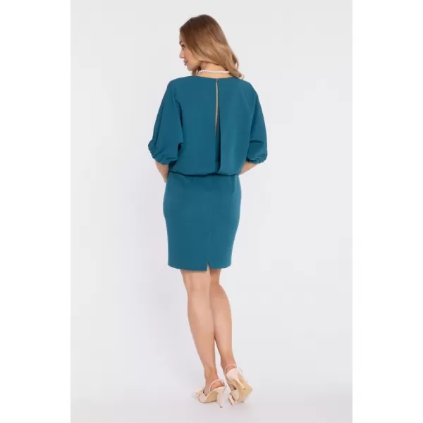  Rochie MOE M904 ALBASTRU OCEANIC 