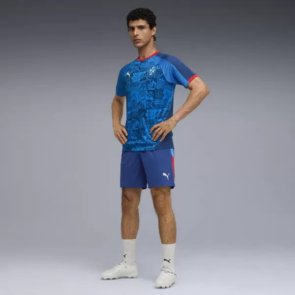  Tricou funcțional pentru bărbați PUMA NEYMAR JR PLAYMAKER JERSEY 660314-10 BLAZING BLUE/ BLAZING BLUE/PUMA WHITE/ULTRA 