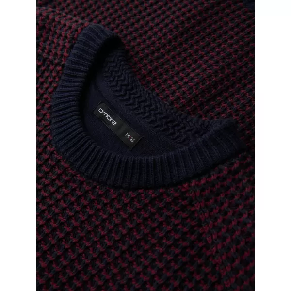 Pulover pentru bărbați OMBRE OM-SWSW-0122 MARO 