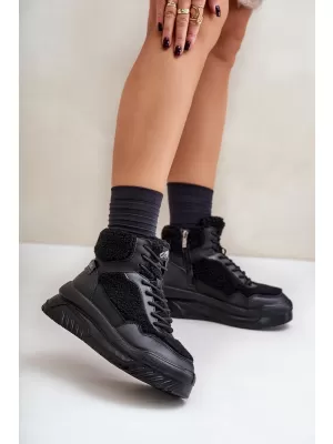 Adidași de damă LEE COOPER LCJ-24-47-3145 NEGRU