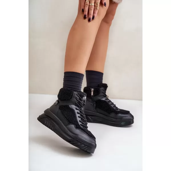  Adidași de damă LEE COOPER LCJ-24-47-3145 NEGRU 