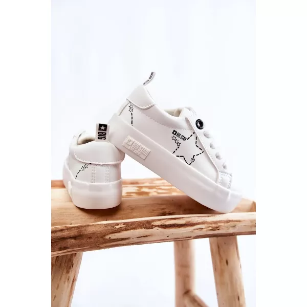  Pantofi copii BIG STAR KK374222 ALB Pantofi Big Star 