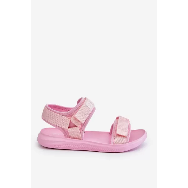  Sandale dama BIG STAR LL274729 ROZ Pantofi Big Star 