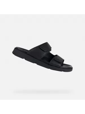 Papuci pentru bărbați GEOX XAND 2S G002593 NEGRU
