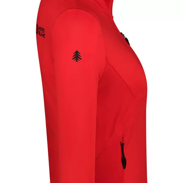  Hanorac pentru femei powerfleece NORDBLANC SEDGE NBWFL8291 ROŞU 