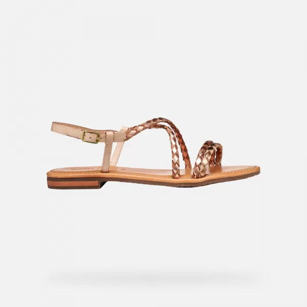  Sandale de dama GEOX SOZY S G013087 ROZ 