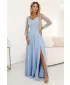 Rochie NUMOCO 640-5 ALBASTRU DESCHIS
