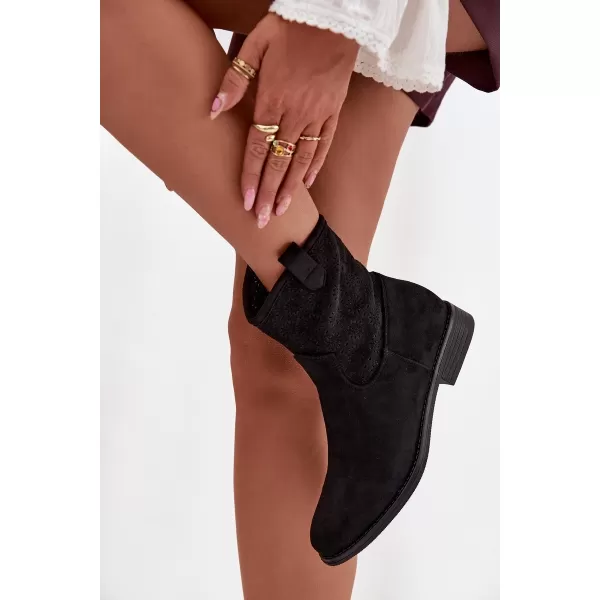  Pantofi de dama S.BARSKI HY52-530 NEGRU 