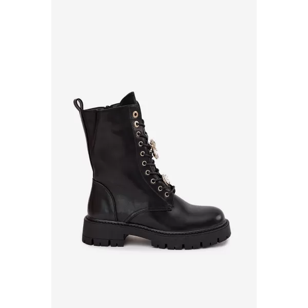  Pantofi de dama BOTO LOMINA 38866 NEGRU 