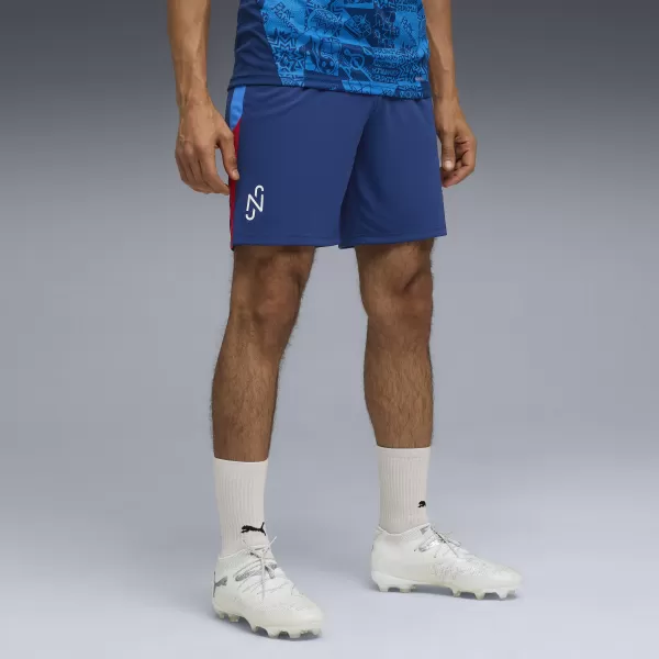  Pantaloni scurți pentru bărbați PUMA NEYMAR JR PLAYMAKER TRGSHORT 660316-10 BLAZING BLUE/ BLAZING BLUE/PUMA WHITE/ULTRA 