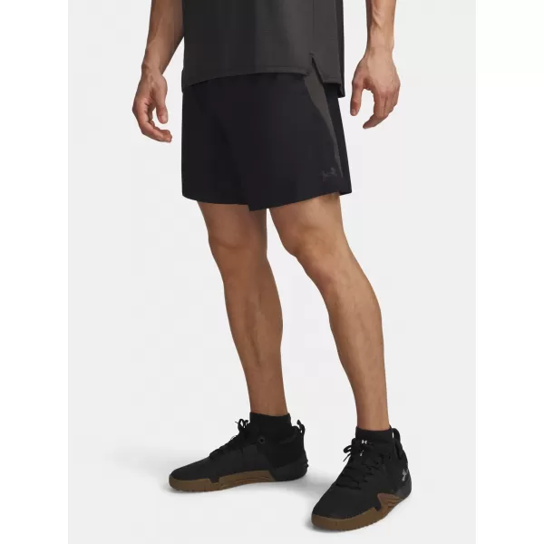  Pantaloni scurți bărbați TECH VENT 7IN SHORT NOU 6010858-001 NEGRU Under Armour 