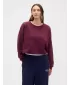 Hanorac de dama GAP LOGO SWEATSHIRT 799277-00 ROȘU TOSCAN