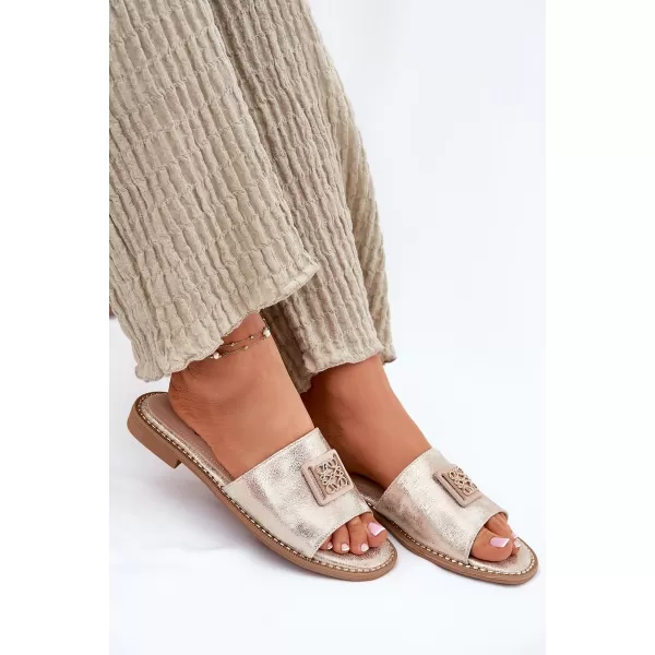  Sandale de dama S.BARSKI KV51-089 AUR DESCHIS 