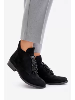 Pantofi de dama S.BARSKI HY42-715 NEGRU