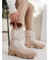 Pantofi de dama DSTREET ZY1294 BEJ