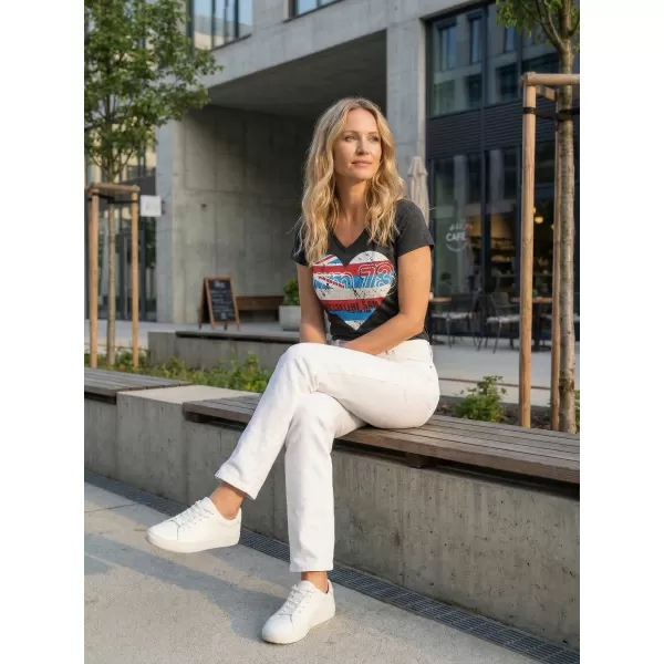  Tricou de damă SAM 73 WT 739 NEGRU 