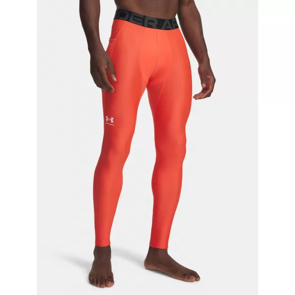  Jambiere pentru bărbați UNDER ARMOUR HG ARMOUR LEGGINGS 1361586-690 ROŞU 