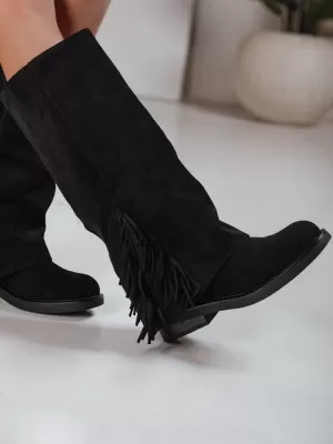 Pantofi de dama DSTREET ZY1268 NEGRU