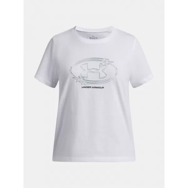  Tricou fetita UNDER ARMOUR UA G STAR LOGO LOCKERTAG SS 6009718-100 ALB 
