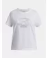 Tricou fetita UNDER ARMOUR UA G STAR LOGO LOCKERTAG SS 6009718-100 ALB