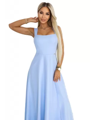 Rochie NUMOCO 633-4 ALBASTRU DESCHIS