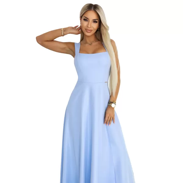  Rochie NUMOCO 633-4 ALBASTRU DESCHIS 