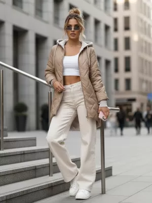 Geaca de dama DSTREET TY5612 CARAMEL
