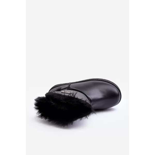  Cizme de zapada copii BIG STAR MM374082 NEGRI Pantofi Big Star 