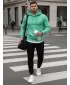 Set pentru bărbați DSTREET AX0642 VERDE DESCHIS/NEGRU