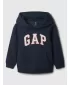 Hanorac pentru copii GAP LOGO PULLOVER HOODIE 618806-02 TAPISERIE BLEUMARIN