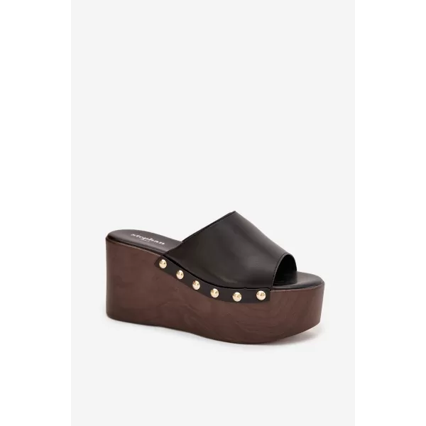  Papuci de damă BOTO MARELINE 41234 NEGRU 