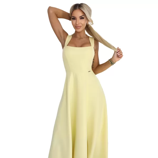  Rochie NUMOCO 633-3 GALBEN DE UNT 