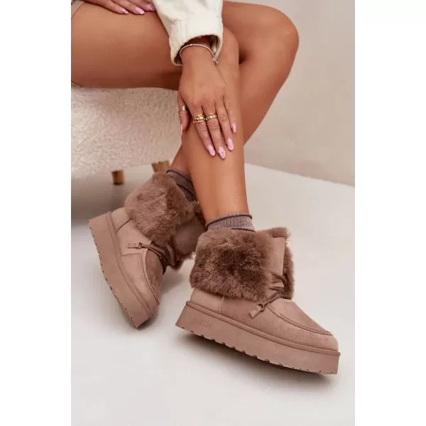  Pantofi dama BIG STAR SS274114 BEI Pantofi Big Star 