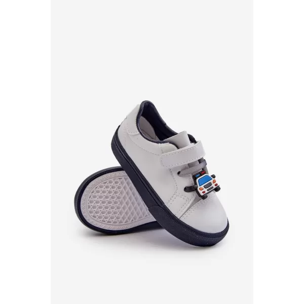  Adidași pentru copii BOTO PENNYN 32802 ALB/MARINIER 