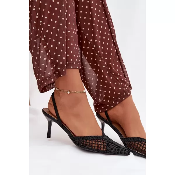  Sandale de dama BOTO HANELIS 41345 NEGRU 