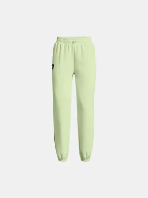 Pantaloni sport de damă UNDER ARMOUR SUMMIT KNIT PANT VERDE