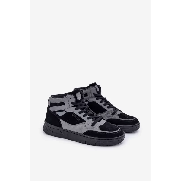  Adidași bărbați BIG STAR OO174303 BLACK Pantofi Big Star 