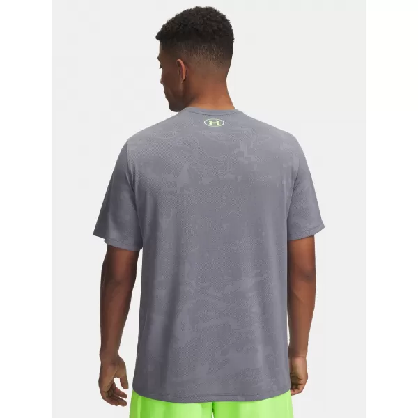  Tricou pentru bărbați UNDER ARMOUR UA TECH VENT JACQUARD SS 1377052-025 GRI 