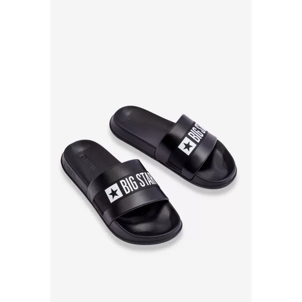  Slapi bărbați BIG STAR LL174458 NEGRI Pantofi Big Star 