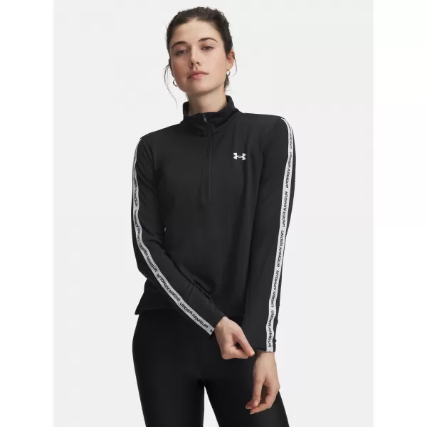  Hanorac de dama UNDER ARMOUR UA TECH WM TAPE HALF ZIP 6005100-004 NEGRU 