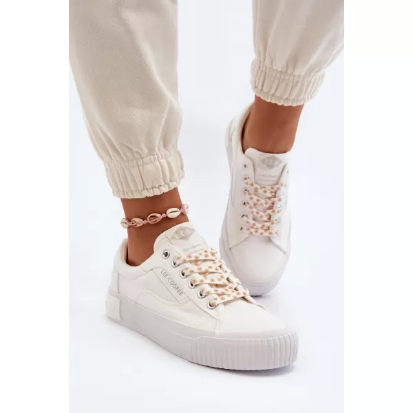  Adidași de damă LEE COOPER LCW-24-31-2170 ALB 