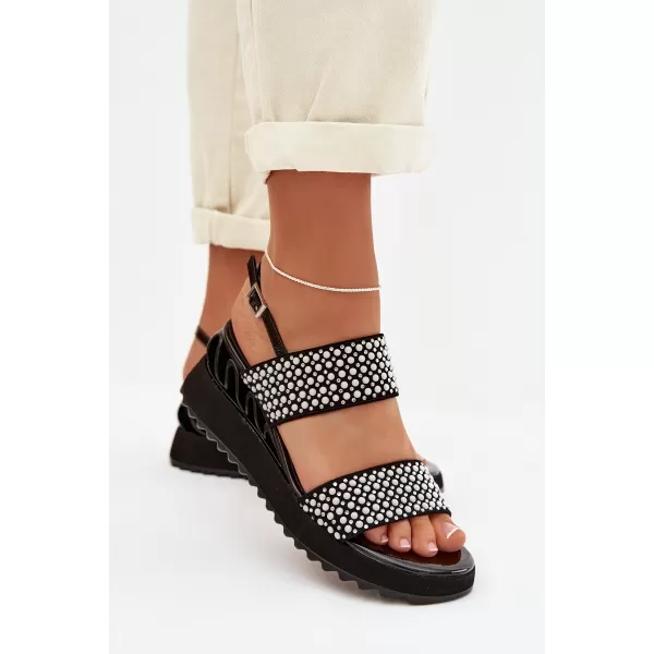  Sandale de dama D&A CR61-3067 NEGRU 
