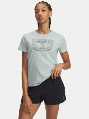 Tricou pentru femei UNDER ARMOUR W VARSITY SS 6010592-477 ALBASTRU