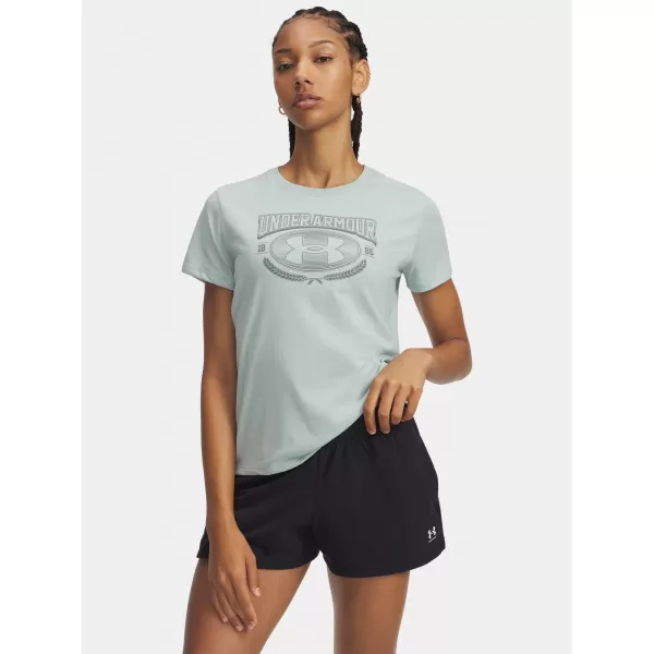  Tricou pentru femei UNDER ARMOUR W VARSITY SS 6010592-477 ALBASTRU 